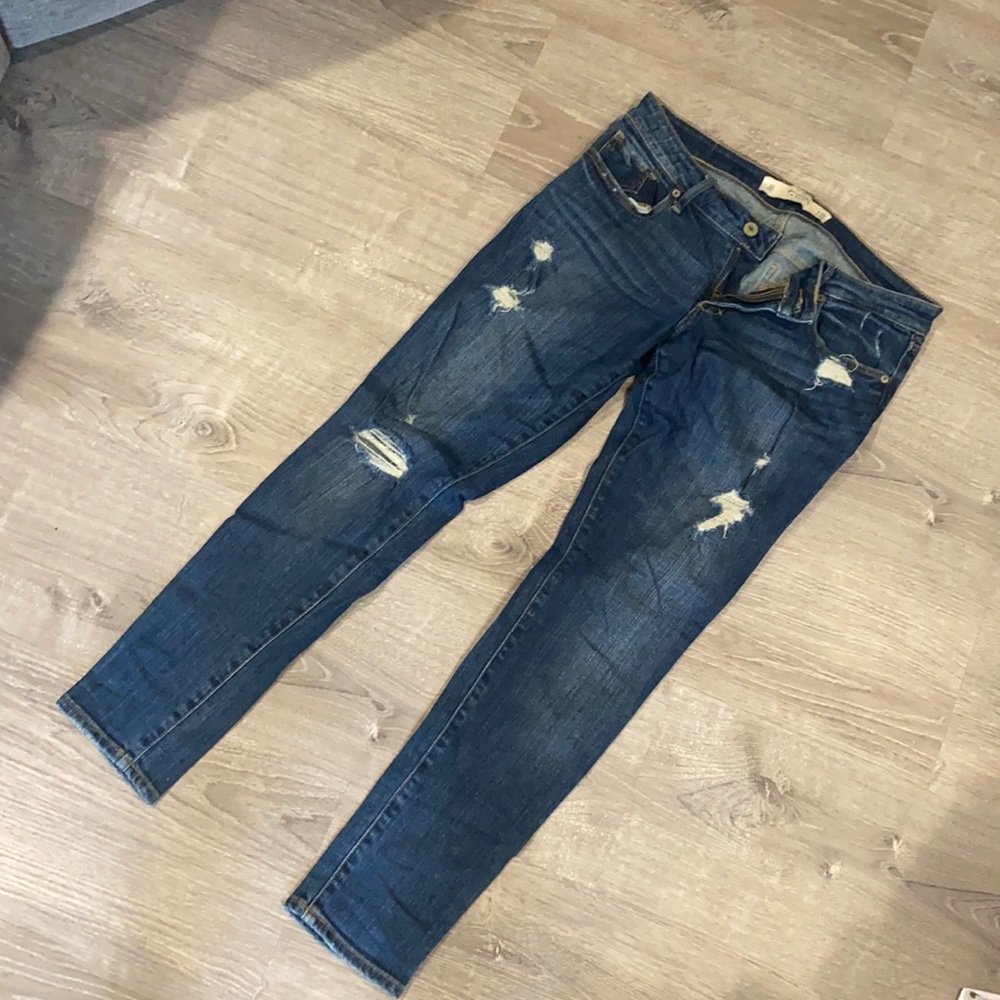 A&F super skinny jeans size 6S